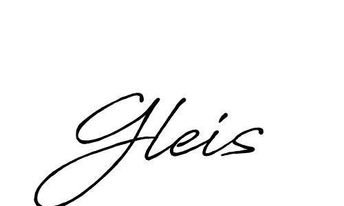 Use a signature maker to create a handwritten signature online. With this signature software, you can design (Antro_Vectra_Bolder) your own signature for name Gleis. Gleis signature style 7 images and pictures png