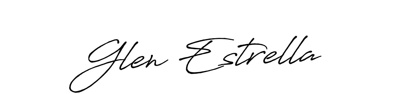 You can use this online signature creator to create a handwritten signature for the name Glen Estrella. This is the best online autograph maker. Glen Estrella signature style 7 images and pictures png