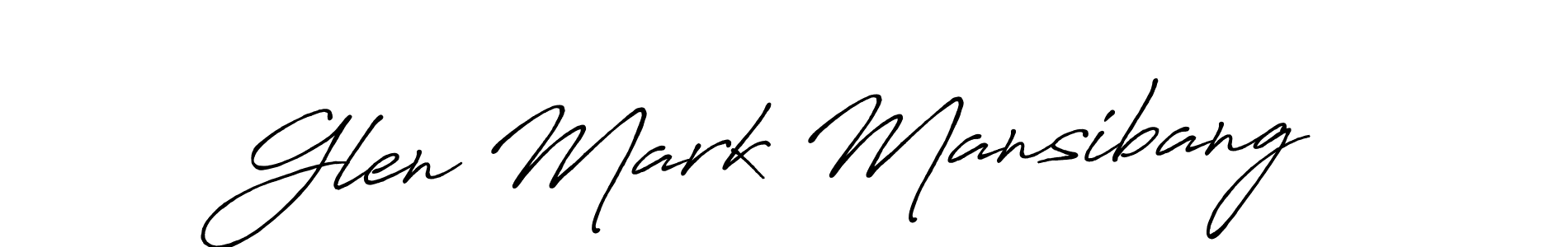 How to Draw Glen Mark Mansibang signature style? Antro_Vectra_Bolder is a latest design signature styles for name Glen Mark Mansibang. Glen Mark Mansibang signature style 7 images and pictures png