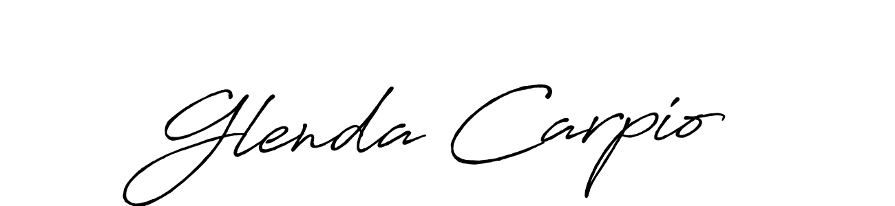 Here are the top 10 professional signature styles for the name Glenda Carpio. These are the best autograph styles you can use for your name. Glenda Carpio signature style 7 images and pictures png