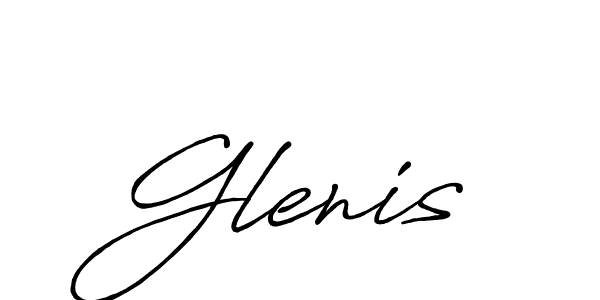 This is the best signature style for the Glenis name. Also you like these signature font (Antro_Vectra_Bolder). Mix name signature. Glenis signature style 7 images and pictures png