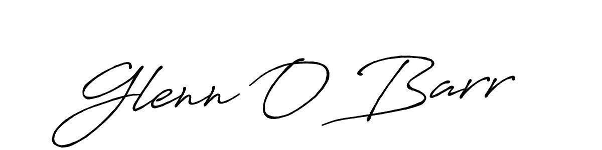 Once you've used our free online signature maker to create your best signature Antro_Vectra_Bolder style, it's time to enjoy all of the benefits that Glenn O Barr name signing documents. Glenn O Barr signature style 7 images and pictures png
