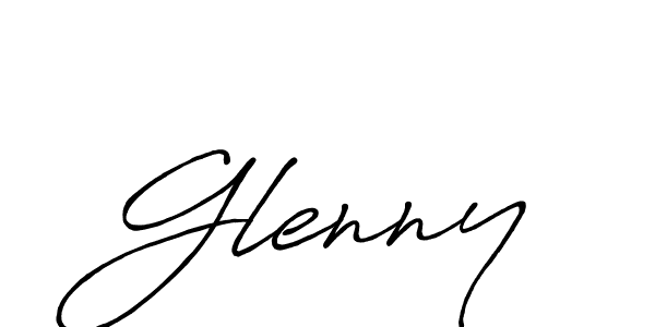 You should practise on your own different ways (Antro_Vectra_Bolder) to write your name (Glenny) in signature. don't let someone else do it for you. Glenny signature style 7 images and pictures png