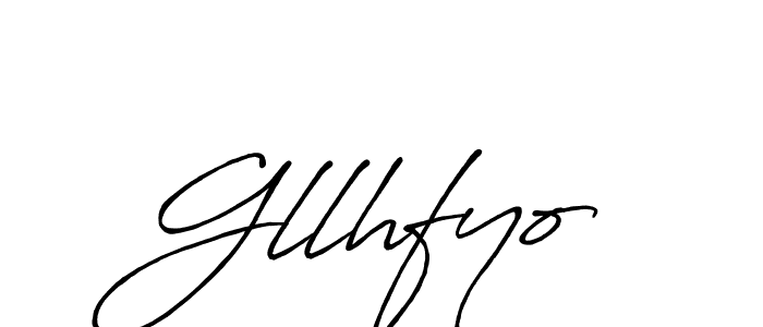 Similarly Antro_Vectra_Bolder is the best handwritten signature design. Signature creator online .You can use it as an online autograph creator for name Gllhfyo. Gllhfyo signature style 7 images and pictures png