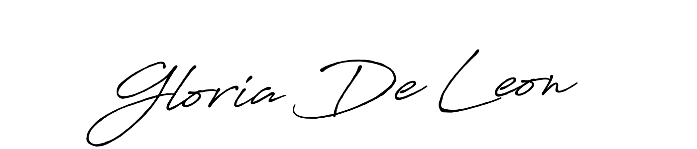 The best way (Antro_Vectra_Bolder) to make a short signature is to pick only two or three words in your name. The name Gloria De Leon include a total of six letters. For converting this name. Gloria De Leon signature style 7 images and pictures png