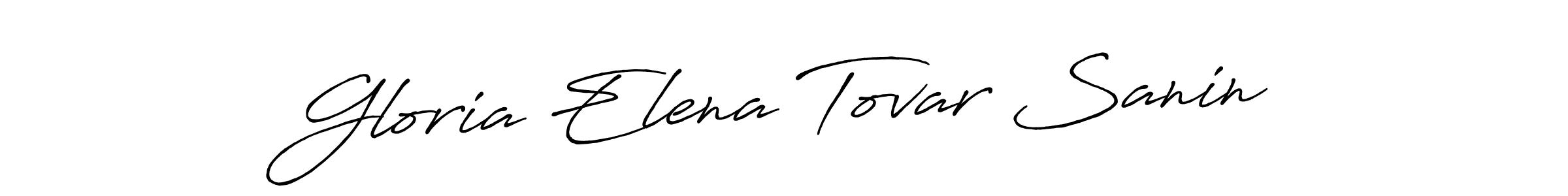 You should practise on your own different ways (Antro_Vectra_Bolder) to write your name (Gloria Elena Tovar Sanin) in signature. don't let someone else do it for you. Gloria Elena Tovar Sanin signature style 7 images and pictures png
