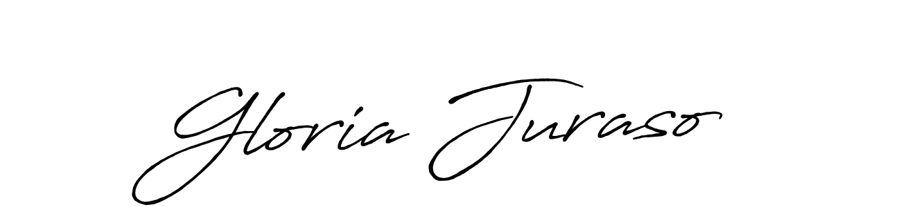 Also we have Gloria Juraso name is the best signature style. Create professional handwritten signature collection using Antro_Vectra_Bolder autograph style. Gloria Juraso signature style 7 images and pictures png