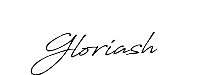 It looks lik you need a new signature style for name Gloriash. Design unique handwritten (Antro_Vectra_Bolder) signature with our free signature maker in just a few clicks. Gloriash signature style 7 images and pictures png