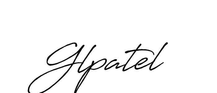 It looks lik you need a new signature style for name Glpatel. Design unique handwritten (Antro_Vectra_Bolder) signature with our free signature maker in just a few clicks. Glpatel signature style 7 images and pictures png