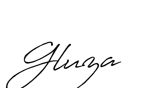 It looks lik you need a new signature style for name Gluza. Design unique handwritten (Antro_Vectra_Bolder) signature with our free signature maker in just a few clicks. Gluza signature style 7 images and pictures png