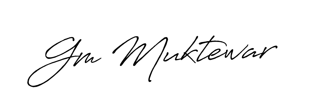 This is the best signature style for the Gm Muktewar name. Also you like these signature font (Antro_Vectra_Bolder). Mix name signature. Gm Muktewar signature style 7 images and pictures png