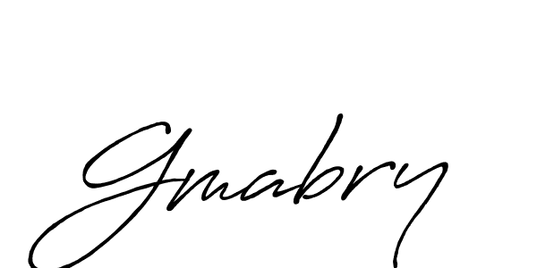 How to make Gmabry signature? Antro_Vectra_Bolder is a professional autograph style. Create handwritten signature for Gmabry name. Gmabry signature style 7 images and pictures png