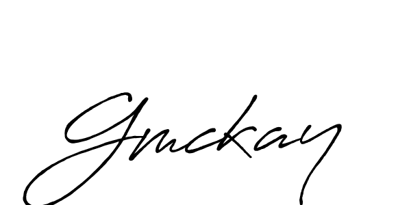 How to make Gmckay signature? Antro_Vectra_Bolder is a professional autograph style. Create handwritten signature for Gmckay name. Gmckay signature style 7 images and pictures png