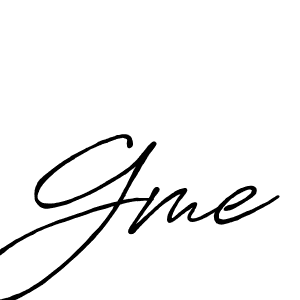 Similarly Antro_Vectra_Bolder is the best handwritten signature design. Signature creator online .You can use it as an online autograph creator for name Gme. Gme signature style 7 images and pictures png