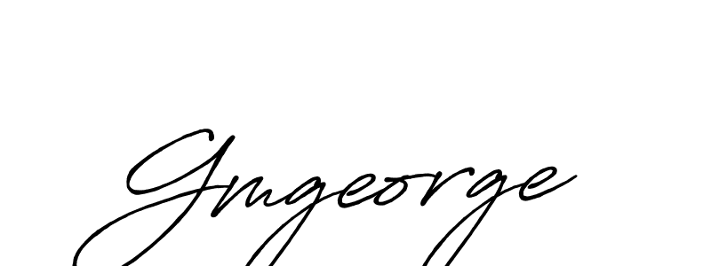 Make a beautiful signature design for name Gmgeorge. With this signature (Antro_Vectra_Bolder) style, you can create a handwritten signature for free. Gmgeorge signature style 7 images and pictures png