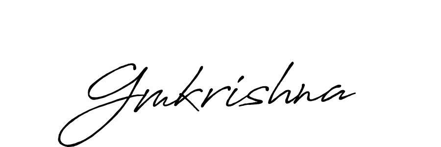 Make a short Gmkrishna signature style. Manage your documents anywhere anytime using Antro_Vectra_Bolder. Create and add eSignatures, submit forms, share and send files easily. Gmkrishna signature style 7 images and pictures png