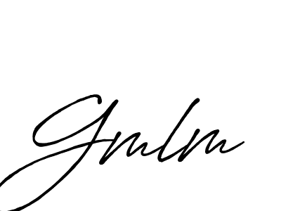 How to Draw Gmlm signature style? Antro_Vectra_Bolder is a latest design signature styles for name Gmlm. Gmlm signature style 7 images and pictures png