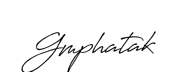 Make a beautiful signature design for name Gmphatak. Use this online signature maker to create a handwritten signature for free. Gmphatak signature style 7 images and pictures png