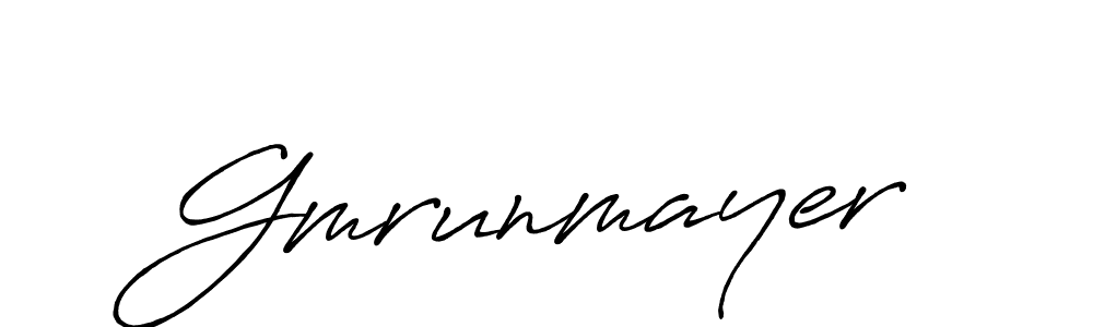 if you are searching for the best signature style for your name Gmrunmayer. so please give up your signature search. here we have designed multiple signature styles  using Antro_Vectra_Bolder. Gmrunmayer signature style 7 images and pictures png