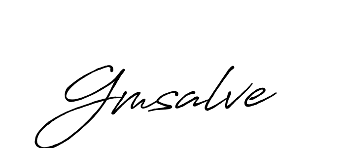 Also You can easily find your signature by using the search form. We will create Gmsalve name handwritten signature images for you free of cost using Antro_Vectra_Bolder sign style. Gmsalve signature style 7 images and pictures png