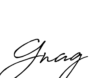 You should practise on your own different ways (Antro_Vectra_Bolder) to write your name (Gnag) in signature. don't let someone else do it for you. Gnag signature style 7 images and pictures png
