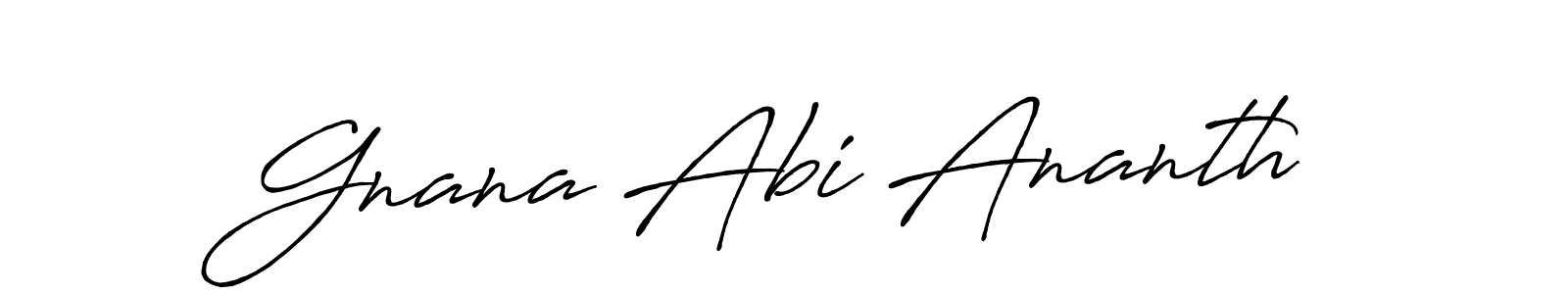 This is the best signature style for the Gnana Abi Ananth name. Also you like these signature font (Antro_Vectra_Bolder). Mix name signature. Gnana Abi Ananth signature style 7 images and pictures png