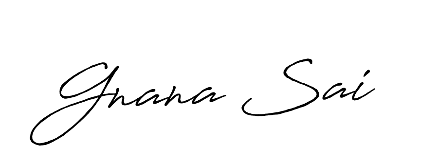 Here are the top 10 professional signature styles for the name Gnana Sai. These are the best autograph styles you can use for your name. Gnana Sai signature style 7 images and pictures png