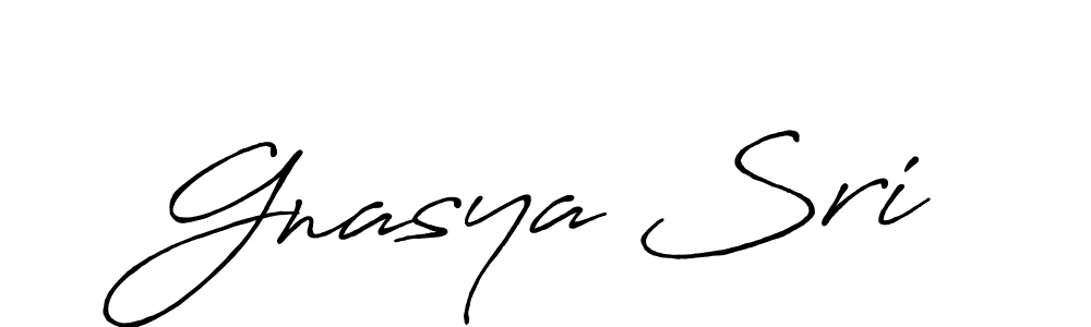 Once you've used our free online signature maker to create your best signature Antro_Vectra_Bolder style, it's time to enjoy all of the benefits that Gnasya Sri name signing documents. Gnasya Sri signature style 7 images and pictures png