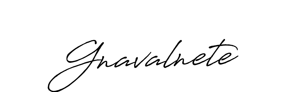 How to make Gnavalnete signature? Antro_Vectra_Bolder is a professional autograph style. Create handwritten signature for Gnavalnete name. Gnavalnete signature style 7 images and pictures png