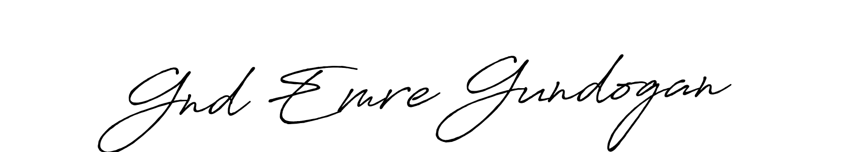 The best way (Antro_Vectra_Bolder) to make a short signature is to pick only two or three words in your name. The name Gnd Emre Gundogan include a total of six letters. For converting this name. Gnd Emre Gundogan signature style 7 images and pictures png