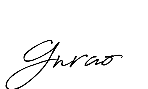 How to Draw Gnrao signature style? Antro_Vectra_Bolder is a latest design signature styles for name Gnrao. Gnrao signature style 7 images and pictures png