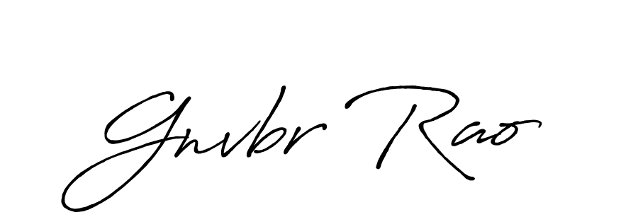 Similarly Antro_Vectra_Bolder is the best handwritten signature design. Signature creator online .You can use it as an online autograph creator for name Gnvbr Rao. Gnvbr Rao signature style 7 images and pictures png
