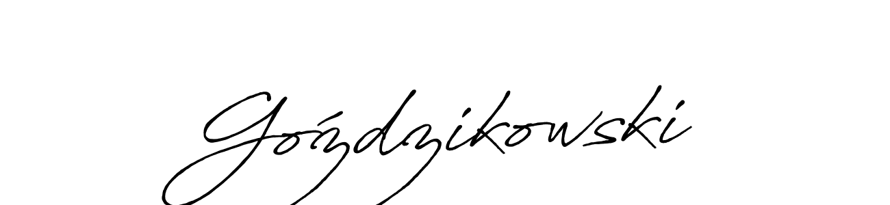 You should practise on your own different ways (Antro_Vectra_Bolder) to write your name (Goździkowski) in signature. don't let someone else do it for you. Goździkowski signature style 7 images and pictures png