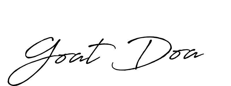 How to make Goat Doa signature? Antro_Vectra_Bolder is a professional autograph style. Create handwritten signature for Goat Doa name. Goat Doa signature style 7 images and pictures png
