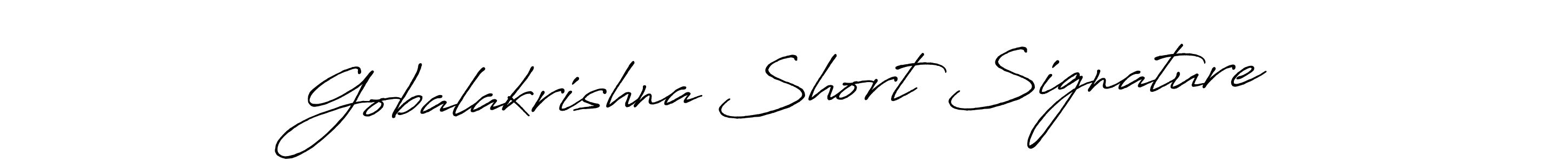 How to Draw Gobalakrishna Short Signature signature style? Antro_Vectra_Bolder is a latest design signature styles for name Gobalakrishna Short Signature. Gobalakrishna Short Signature signature style 7 images and pictures png
