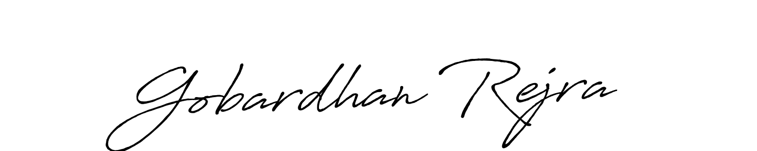 Also You can easily find your signature by using the search form. We will create Gobardhan Rejra name handwritten signature images for you free of cost using Antro_Vectra_Bolder sign style. Gobardhan Rejra signature style 7 images and pictures png