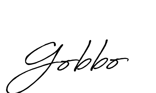 Make a beautiful signature design for name Gobbo. Use this online signature maker to create a handwritten signature for free. Gobbo signature style 7 images and pictures png