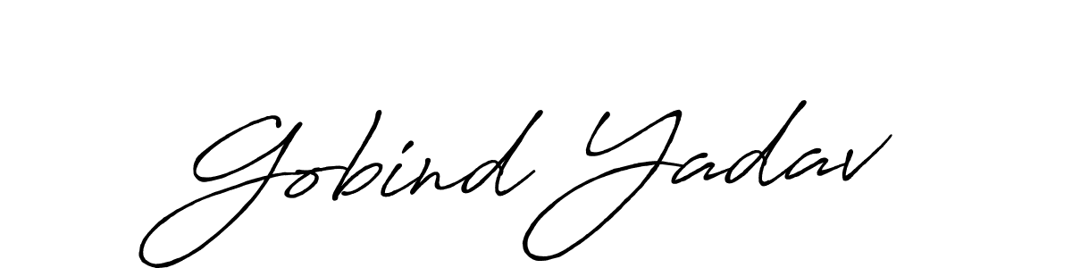 Best and Professional Signature Style for Gobind Yadav. Antro_Vectra_Bolder Best Signature Style Collection. Gobind Yadav signature style 7 images and pictures png