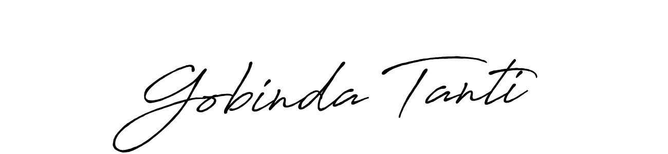 Also You can easily find your signature by using the search form. We will create Gobinda Tanti name handwritten signature images for you free of cost using Antro_Vectra_Bolder sign style. Gobinda Tanti signature style 7 images and pictures png