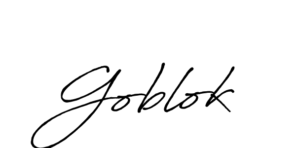 You should practise on your own different ways (Antro_Vectra_Bolder) to write your name (Goblok) in signature. don't let someone else do it for you. Goblok signature style 7 images and pictures png