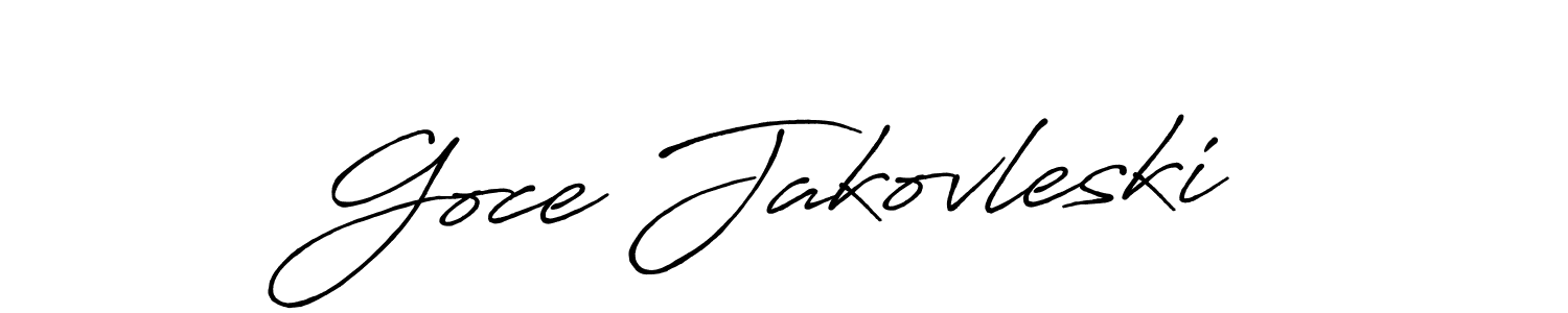 Make a beautiful signature design for name Goce Jakovleski. Use this online signature maker to create a handwritten signature for free. Goce Jakovleski signature style 7 images and pictures png