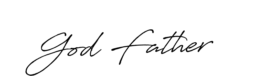 You should practise on your own different ways (Antro_Vectra_Bolder) to write your name (God Father) in signature. don't let someone else do it for you. God Father signature style 7 images and pictures png