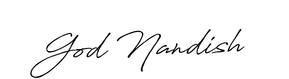 Antro_Vectra_Bolder is a professional signature style that is perfect for those who want to add a touch of class to their signature. It is also a great choice for those who want to make their signature more unique. Get God Nandish name to fancy signature for free. God Nandish signature style 7 images and pictures png