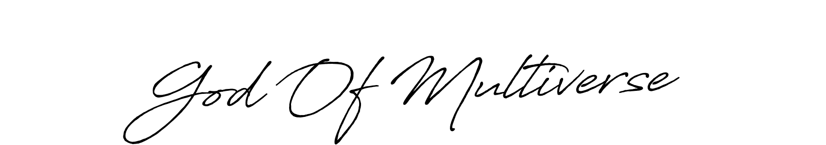 You should practise on your own different ways (Antro_Vectra_Bolder) to write your name (God Of Multiverse) in signature. don't let someone else do it for you. God Of Multiverse signature style 7 images and pictures png