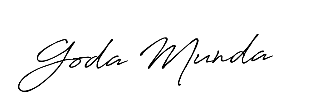 The best way (Antro_Vectra_Bolder) to make a short signature is to pick only two or three words in your name. The name Goda Munda include a total of six letters. For converting this name. Goda Munda signature style 7 images and pictures png