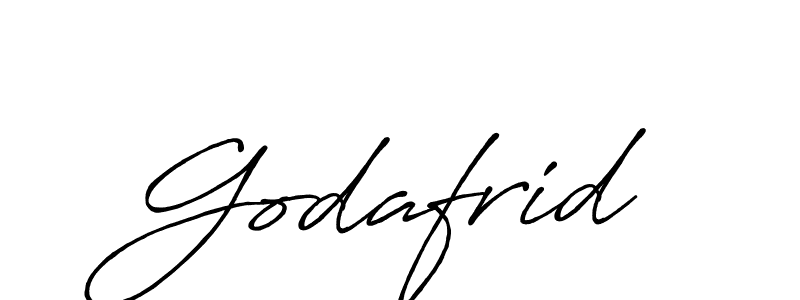 How to make Godafrid signature? Antro_Vectra_Bolder is a professional autograph style. Create handwritten signature for Godafrid name. Godafrid signature style 7 images and pictures png