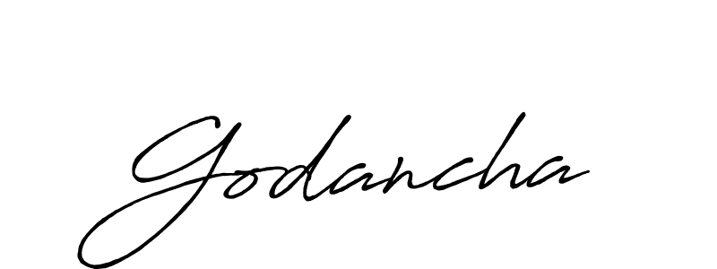 It looks lik you need a new signature style for name Godancha. Design unique handwritten (Antro_Vectra_Bolder) signature with our free signature maker in just a few clicks. Godancha signature style 7 images and pictures png