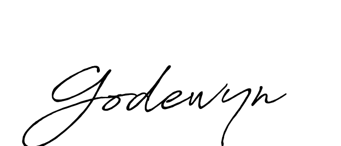 Godewyn stylish signature style. Best Handwritten Sign (Antro_Vectra_Bolder) for my name. Handwritten Signature Collection Ideas for my name Godewyn. Godewyn signature style 7 images and pictures png