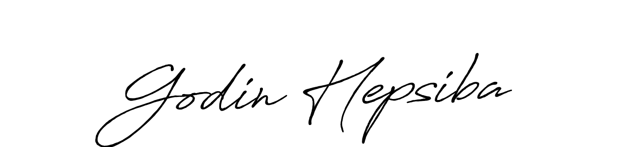 if you are searching for the best signature style for your name Godin Hepsiba. so please give up your signature search. here we have designed multiple signature styles  using Antro_Vectra_Bolder. Godin Hepsiba signature style 7 images and pictures png