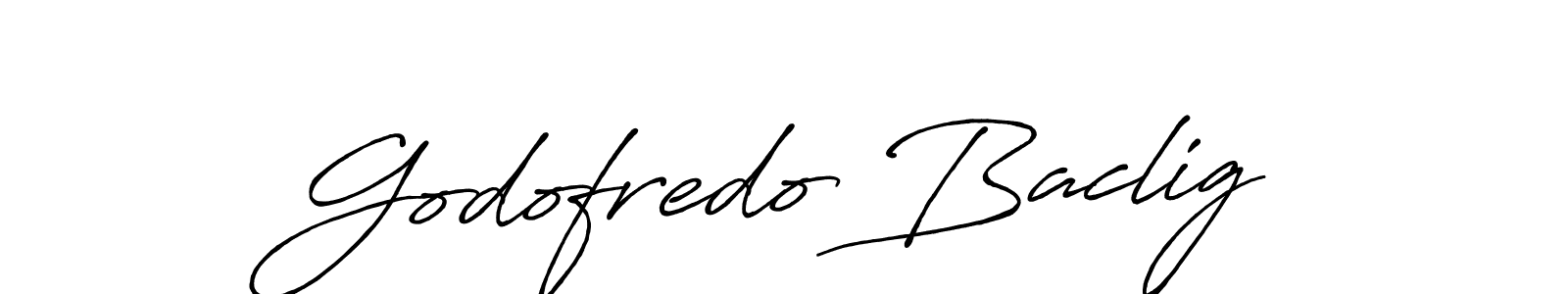 Use a signature maker to create a handwritten signature online. With this signature software, you can design (Antro_Vectra_Bolder) your own signature for name Godofredo Baclig. Godofredo Baclig signature style 7 images and pictures png
